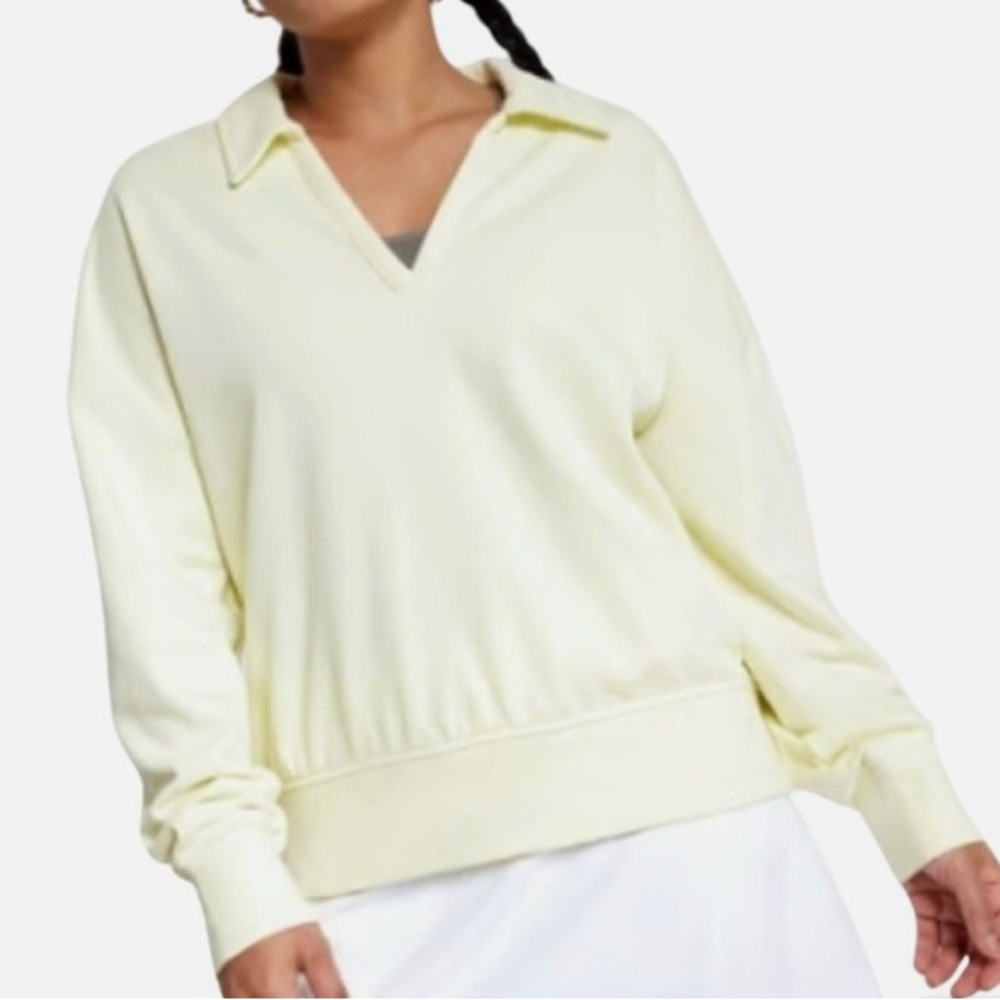 CALIA by Carrie Underwood Women's V-Neck Sweater in Cream
